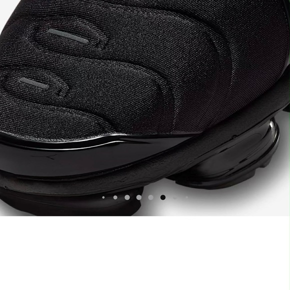 Black Athletic Sneakers Vapor max plus size 10 - Picture 7 of 10